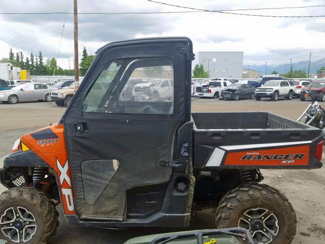 4XAUH9EA5D3604225 - 2013 POLARIS RANGER 900 ORANGE photo 6