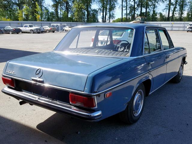 11501010000564 - 1968 MERCEDES-BENZ 220  BLUE photo 4