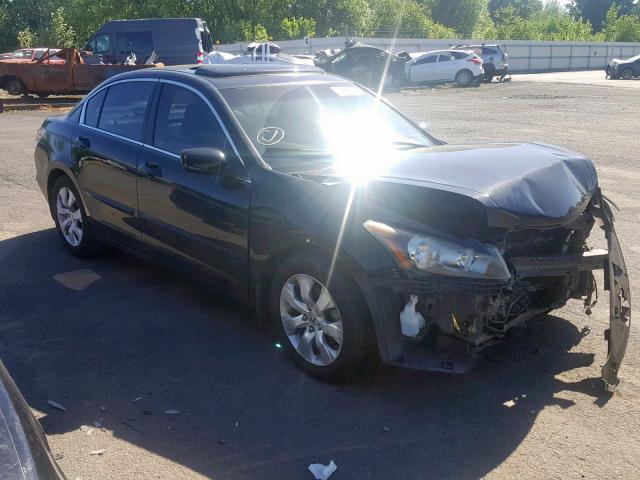 1HGCP26849A018253 - 2009 HONDA ACCORD EXL BLACK photo 1