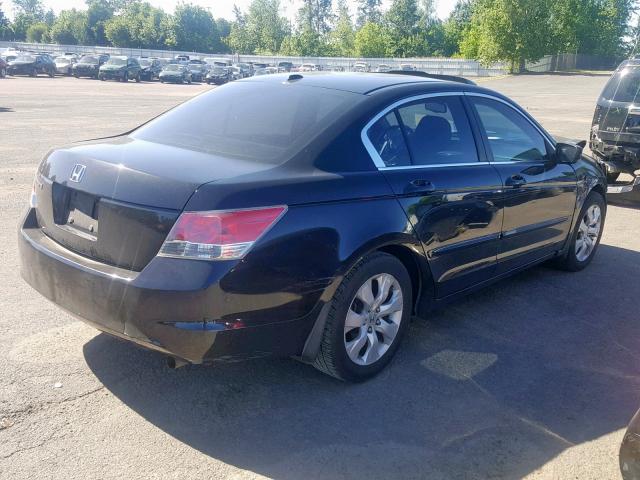 1HGCP26849A018253 - 2009 HONDA ACCORD EXL BLACK photo 4