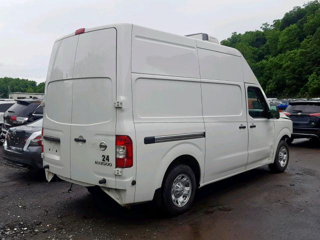 1N6BF0LY7HN809435 - 2017 NISSAN NV 2500 S WHITE photo 4