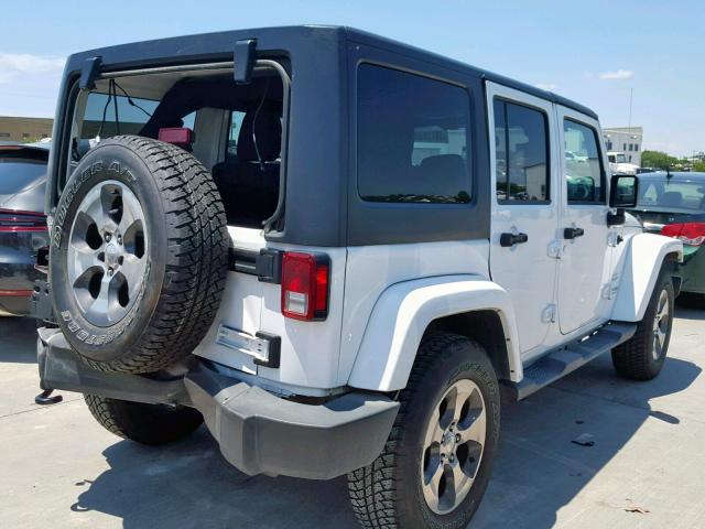 1C4BJWEG6JL816984 - 2018 JEEP WRANGLER U თეთრი ფოტო 4