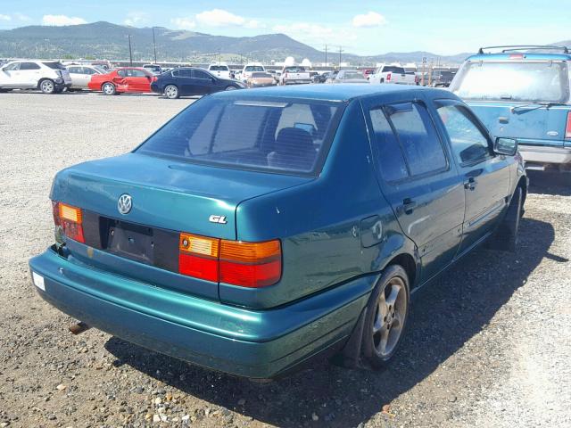 3VWRA81H1TM096078 - 1996 VOLKSWAGEN JETTA GL GREEN photo 4