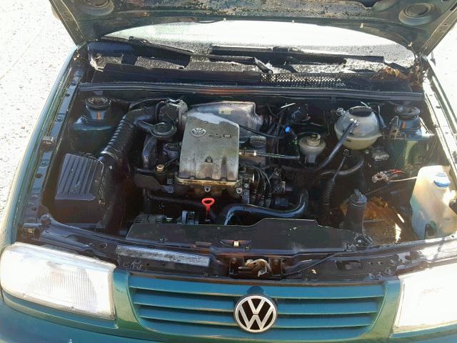 3VWRA81H1TM096078 - 1996 VOLKSWAGEN JETTA GL GREEN photo 7