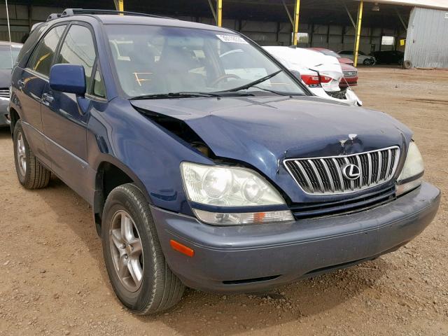 JTJHF10UX30312838 - 2003 LEXUS RX 300 BLUE photo 1