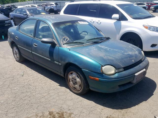 3B3ES47C2ST610478 - 1995 DODGE NEON HIGHL GREEN photo 1