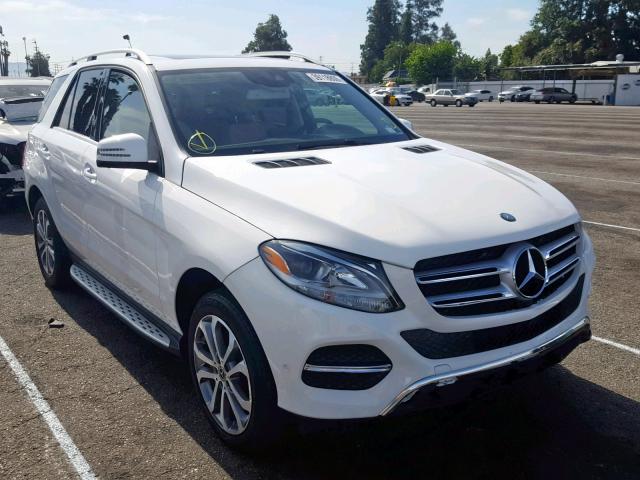 4JGDA5GB7KB209290 - 2019 MERCEDES-BENZ GLE 400 4M WHITE photo 1