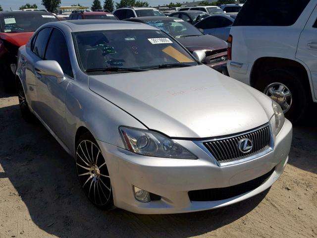 JTHBK262692091542 - 2009 LEXUS IS 250 SILVER photo 1