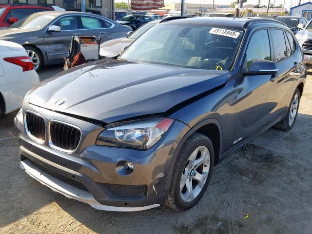 WBAVM1C51FV319021 - 2015 BMW X1 SDRIVE2 GRAY photo 2