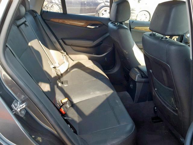 WBAVM1C51FV319021 - 2015 BMW X1 SDRIVE2 GRAY photo 6