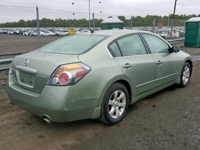 1N4CL21E17C207957 - 2007 NISSAN ALTIMA HYB GREEN photo 4