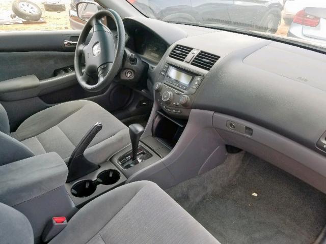 1HGCM56344A128873 - 2004 HONDA ACCORD LX BLUE photo 5