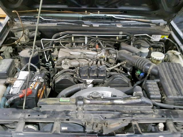 4S6CY58V1S4412428 - 1995 HONDA PASSPORT E შავი ფოტო 7
