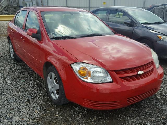 1G1AL55F477115782 - 2007 CHEVROLET COBALT LT RED photo 1