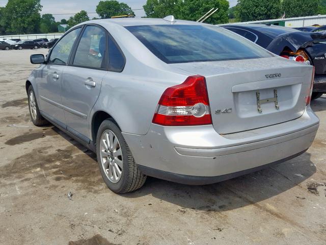 YV1MS382452100899 - 2005 VOLVO S40 2.4I SILVER photo 3