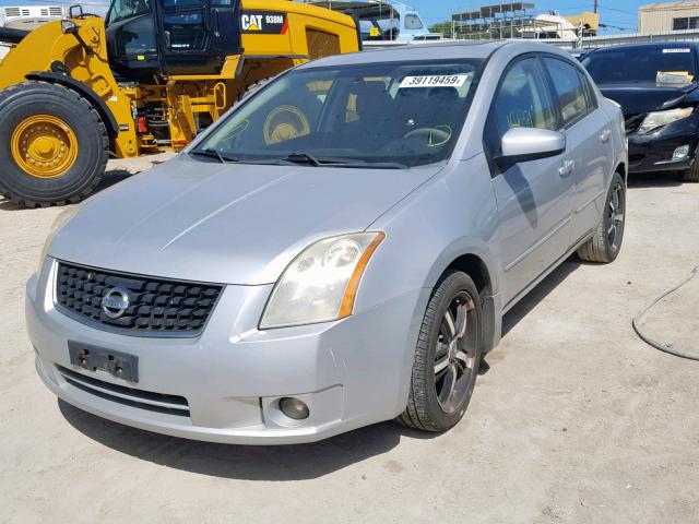 3N1AB61E78L624679 - 2008 NISSAN SENTRA 2.0 SILVER photo 2