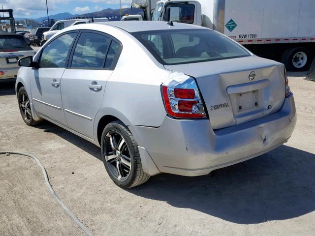 3N1AB61E78L624679 - 2008 NISSAN SENTRA 2.0 SILVER photo 3