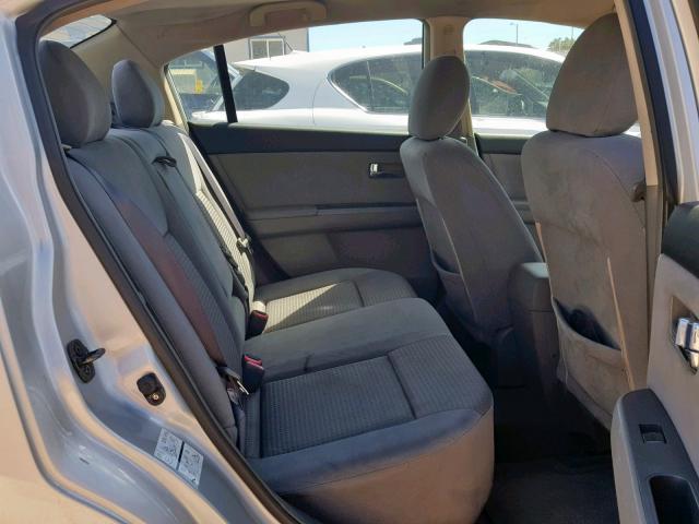 3N1AB61E78L624679 - 2008 NISSAN SENTRA 2.0 SILVER photo 6