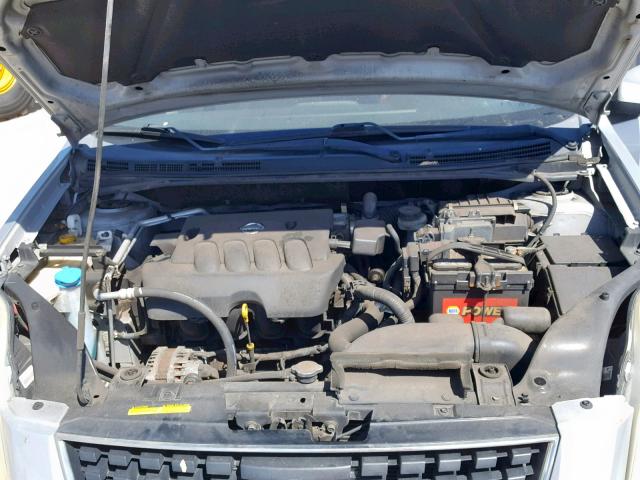 3N1AB61E78L624679 - 2008 NISSAN SENTRA 2.0 SILVER photo 7