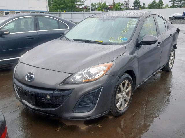 JM1BL1VG8B1395618 - 2011 MAZDA 3 I GRAY photo 2