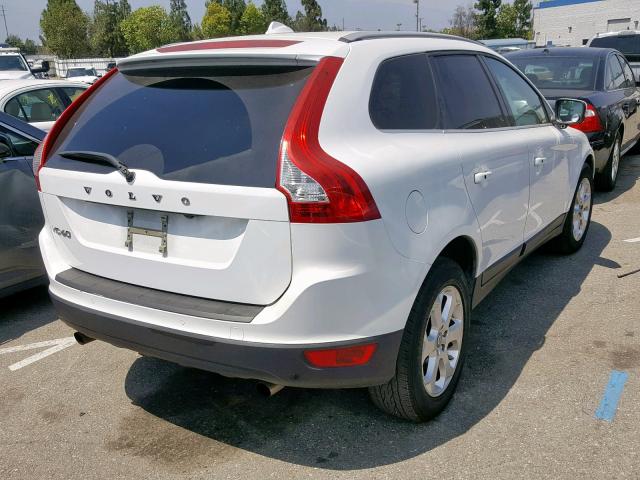 YV4940DL1D2379338 - 2013 VOLVO XC60 3.2 WHITE photo 4