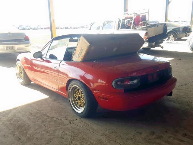 JM1NA3515N0305068 - 1992 MAZDA MX-5 MIATA RED photo 3