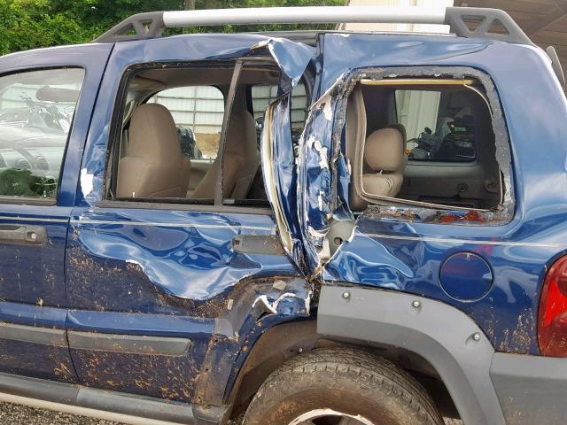 1J4GK38K95W681936 - 2005 JEEP LIBERTY RE BLUE photo 9