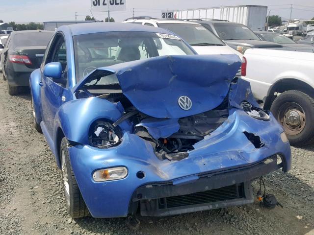 3VWCA21C1YM470963 - 2000 VOLKSWAGEN NEW BEETLE ლურჯი ფოტო 1