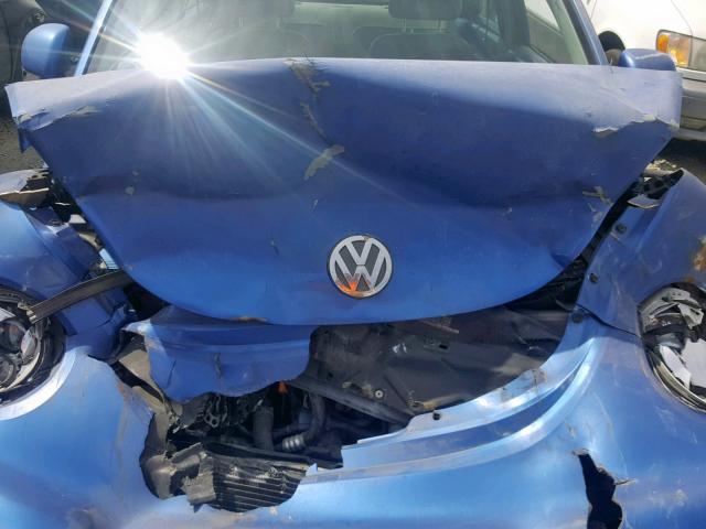 3VWCA21C1YM470963 - 2000 VOLKSWAGEN NEW BEETLE ლურჯი ფოტო 7
