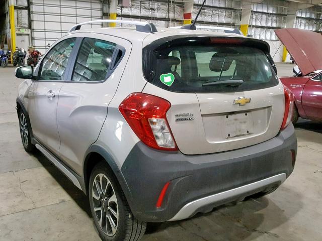 KL8CG6SA1HC799050 - 2017 CHEVROLET SPARK ACTI SILVER photo 3