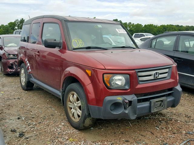 5J6YH18708L014083 - 2008 HONDA ELEMENT EX BURGUNDY photo 1