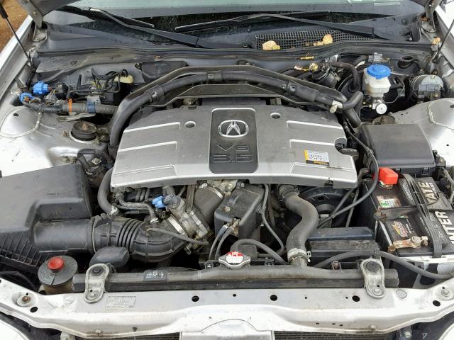 JH4KA96694C006551 - 2004 ACURA 3.5RL SILVER photo 7