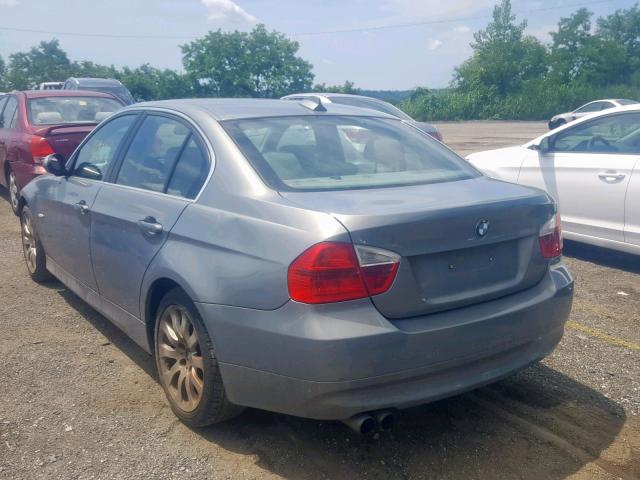 WBAVD33576KL52828 - 2006 BMW 330 XI BLUE photo 3