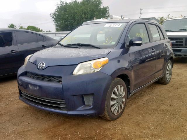 JTKKU10438J022238 - 2008 TOYOTA SCION XD BLUE photo 2