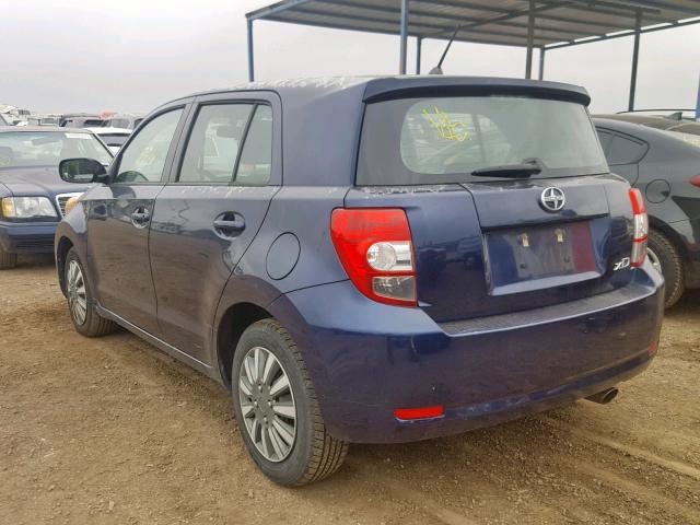 JTKKU10438J022238 - 2008 TOYOTA SCION XD BLUE photo 3