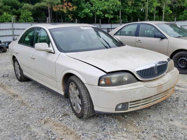 1LNHM87A43Y662492 - 2003 LINCOLN LS WHITE photo 1