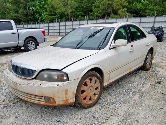 1LNHM87A43Y662492 - 2003 LINCOLN LS WHITE photo 2