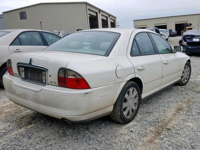 1LNHM87A43Y662492 - 2003 LINCOLN LS WHITE photo 4