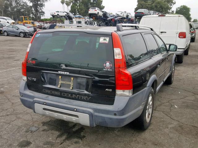 YV4SZ592971261998 - 2007 VOLVO XC70 BLACK photo 4