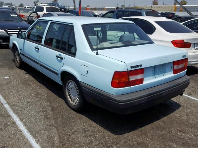 YV1JS8610R1180501 - 1994 VOLVO 940 BLUE photo 3