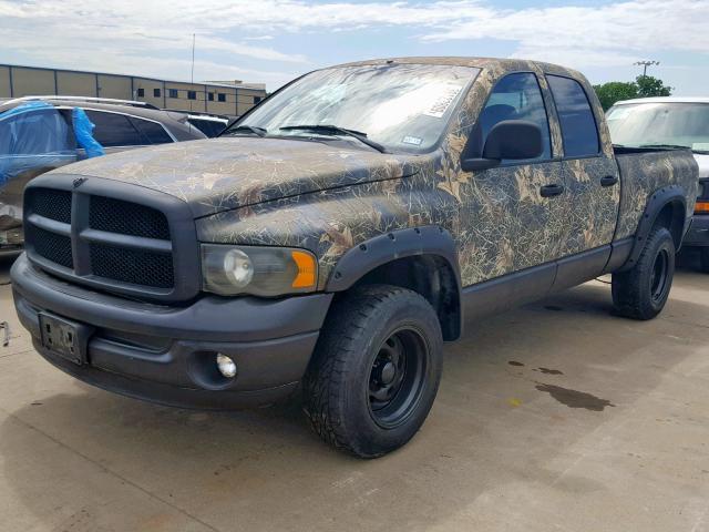 1D7HU18ZX2S587014 - 2002 DODGE RAM 1500 Q TWO TONE photo 2