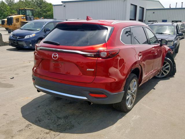 JM3TCBDYXJ0207293 - 2018 MAZDA CX-9 GRAND RED photo 4