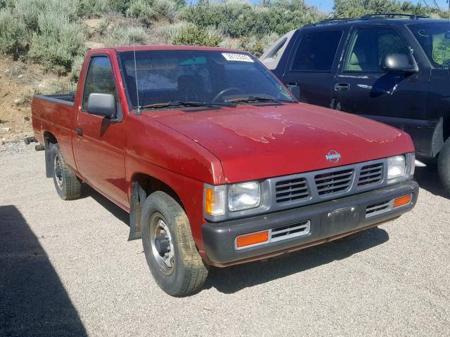 1N6SD11S2PC322339 - 1993 NISSAN TRUCK SHOR MAROON photo 1