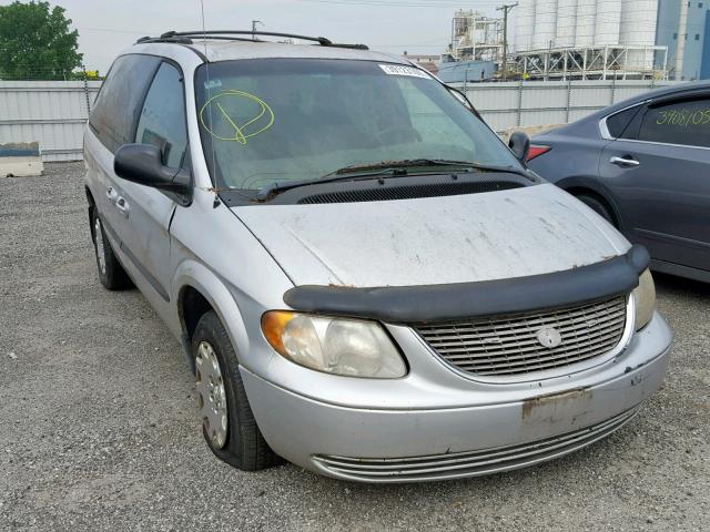 1C4GJ45383B156608 - 2003 CHRYSLER VOYAGER LX SILVER photo 1