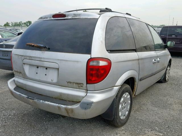 1C4GJ45383B156608 - 2003 CHRYSLER VOYAGER LX SILVER photo 4