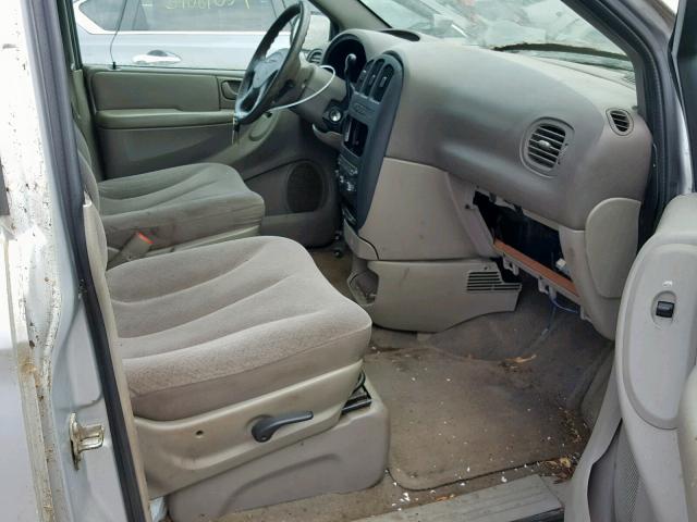 1C4GJ45383B156608 - 2003 CHRYSLER VOYAGER LX SILVER photo 5