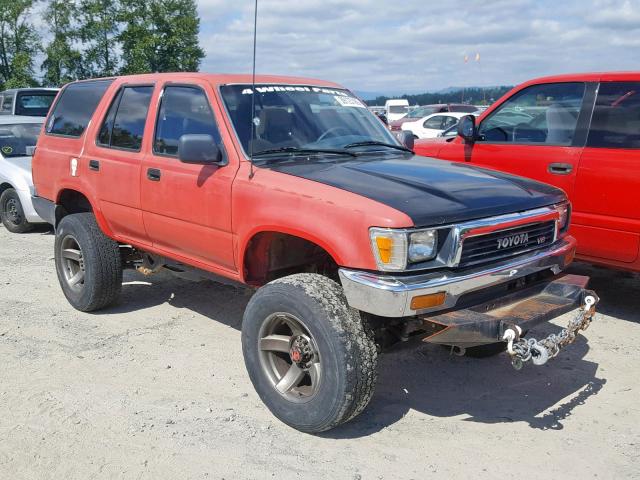 JT3VN39W2M8031696 - 1991 TOYOTA 4RUNNER VN RED photo 1