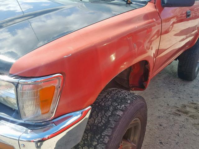 JT3VN39W2M8031696 - 1991 TOYOTA 4RUNNER VN RED photo 9