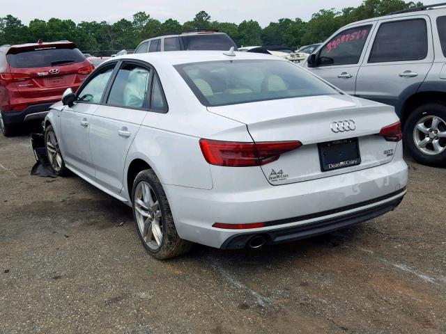 WAUKMAF45HN059814 - 2017 AUDI A4 ULTRA P WHITE photo 3