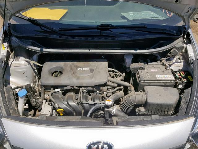 KNADM4A32G6647364 - 2016 KIA RIO LX SILVER photo 7